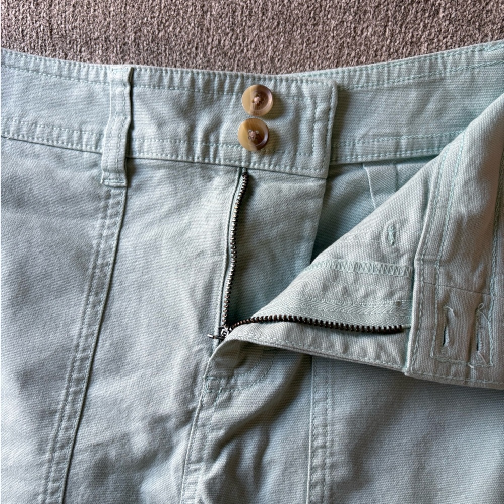 NWT A New Day Mint Green High-Rise Stretch Utility Shorts Size 8 - Picture 8 of 9